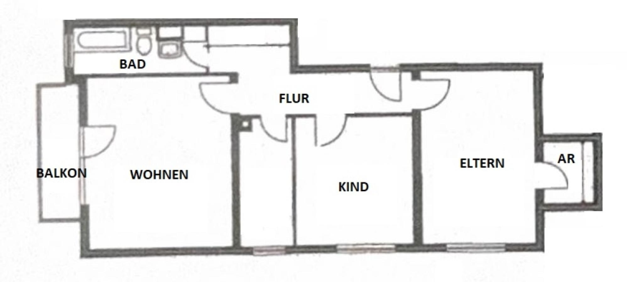 Grundriss 1.OG