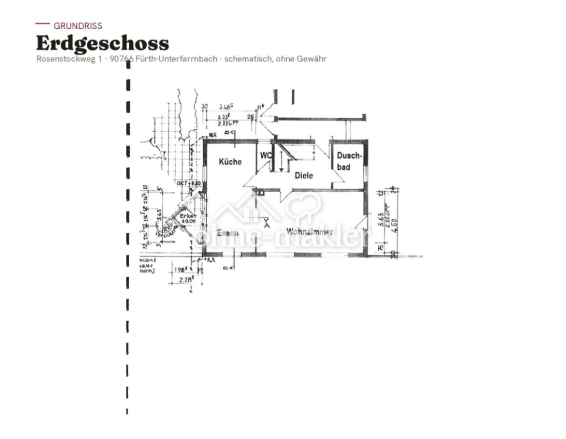 Grundriss Erdgeschoss