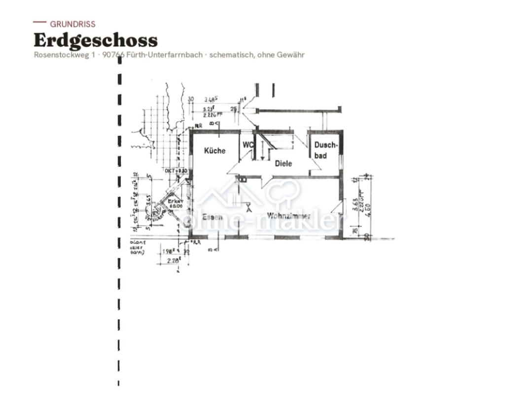 Grundriss Erdgeschoss