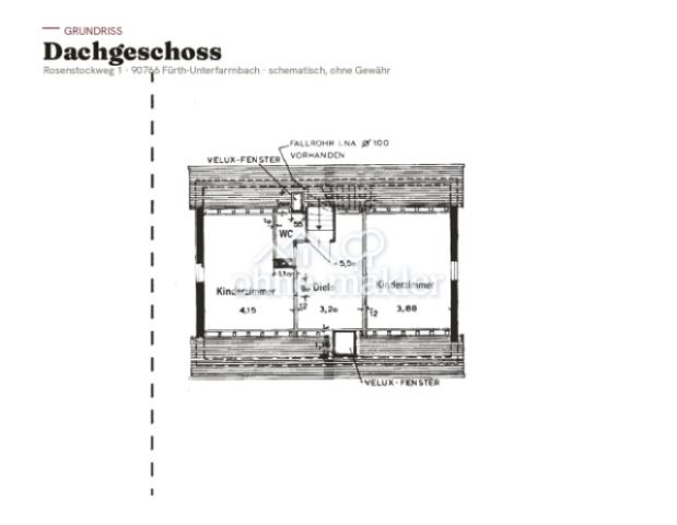 Grundriss Dachgeschoss