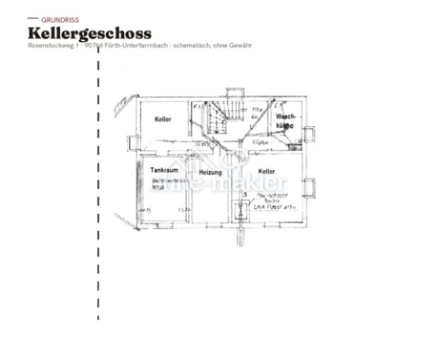 Grundriss Kellergeschoss