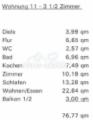 Wohnflächenberechnung