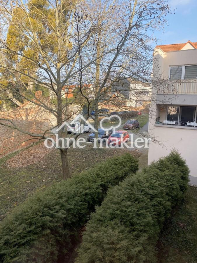 Blick auf die Stellplätze