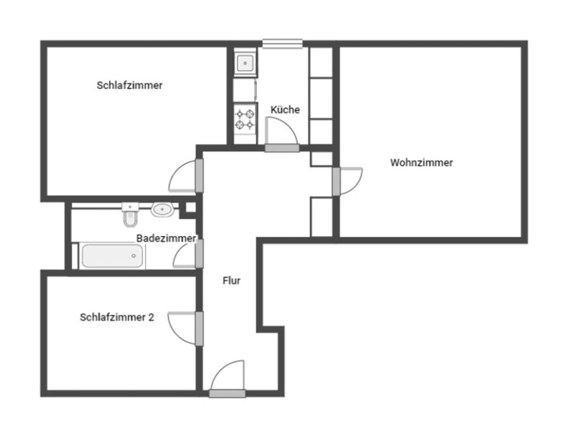 Grundriss Skizze