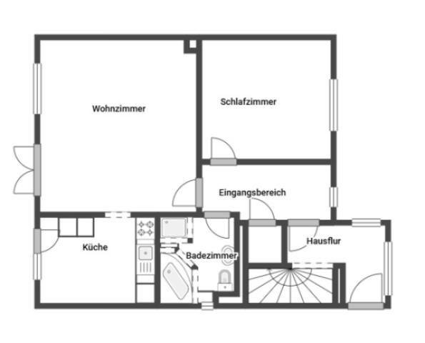 Grundriss Skizze EG