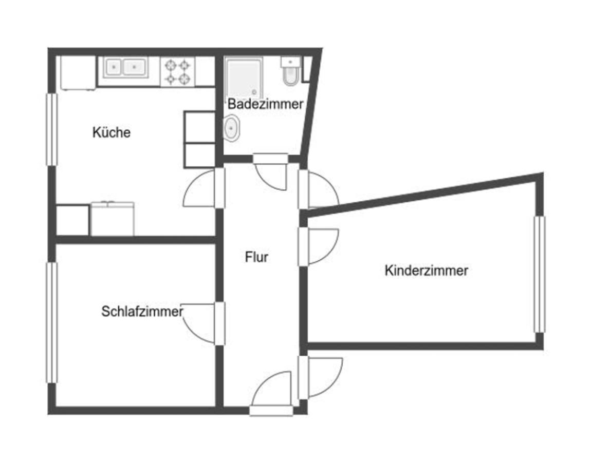 Grundriss Skizze
