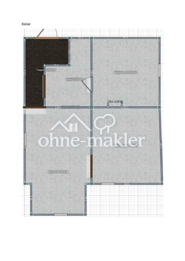 Grundriss Keller