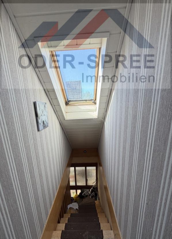 Treppe ins Dachgeschoss
