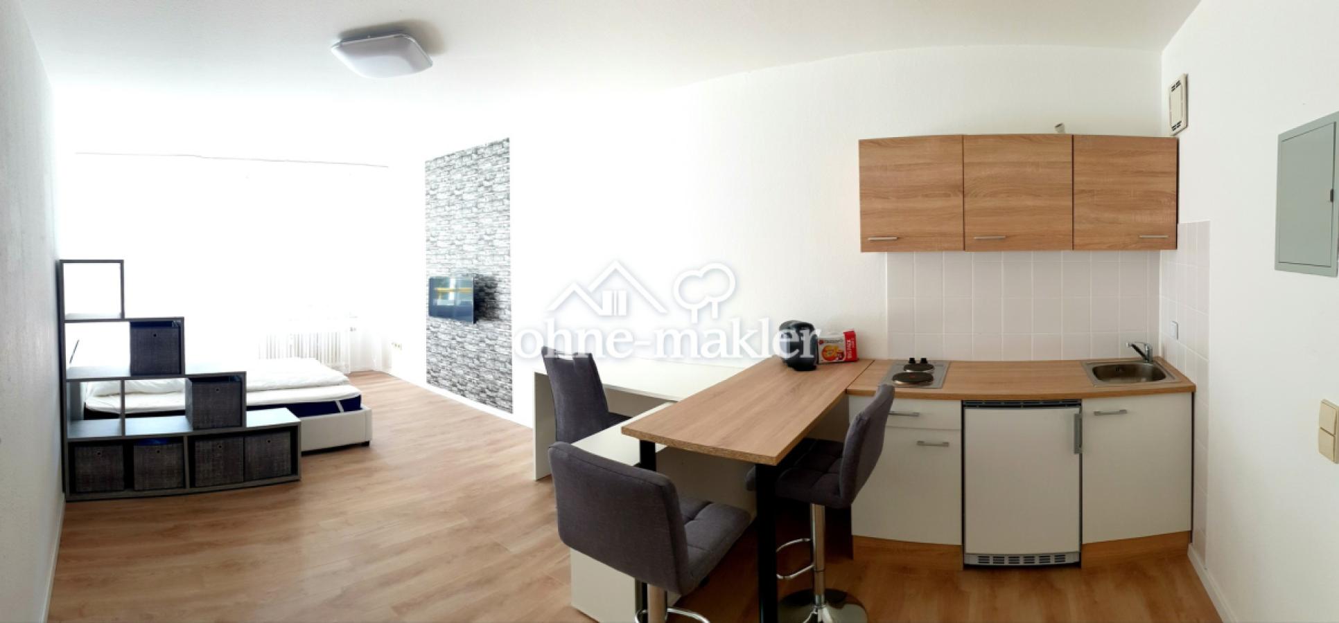 Übersicht Apartment mit EBK