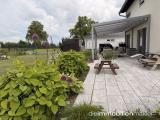 Ansicht Terrasse/Beete