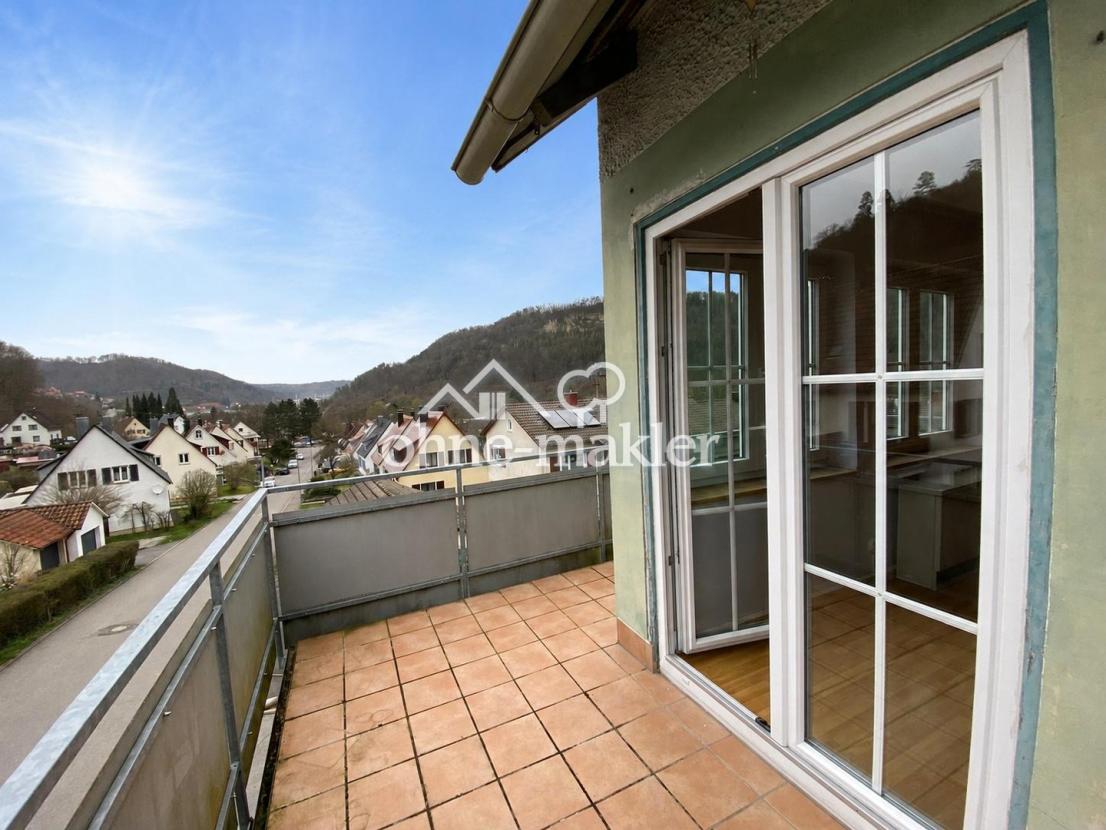 Balkon mit Aussicht