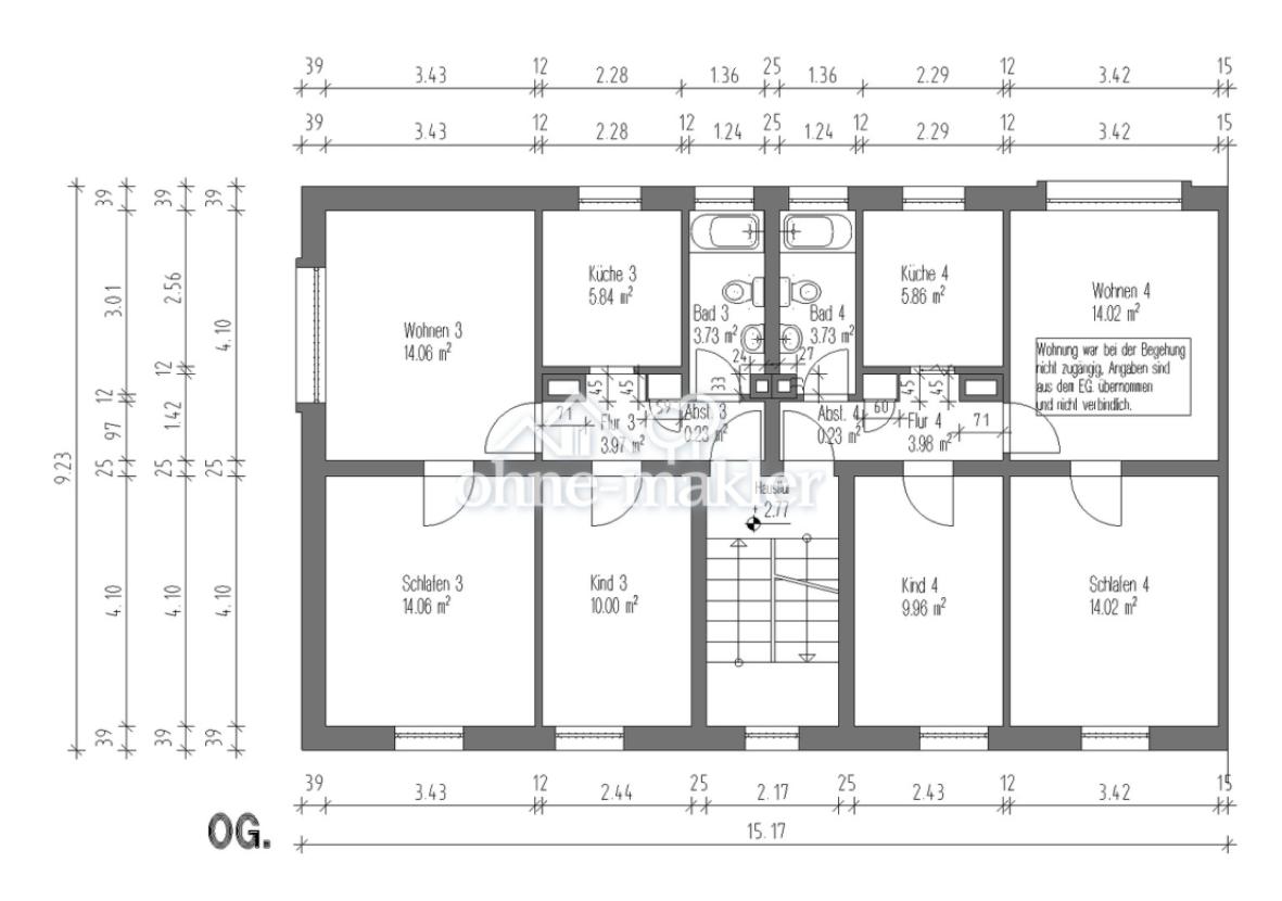 Obergeschoss - Wohnung Nr.3