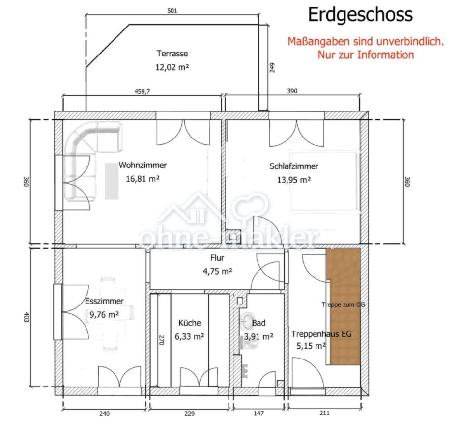 Grundriss Erdgeschoss