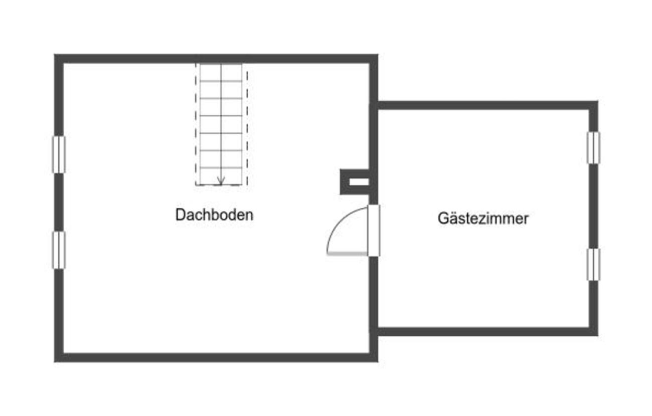 Grundriss Skizze DG
