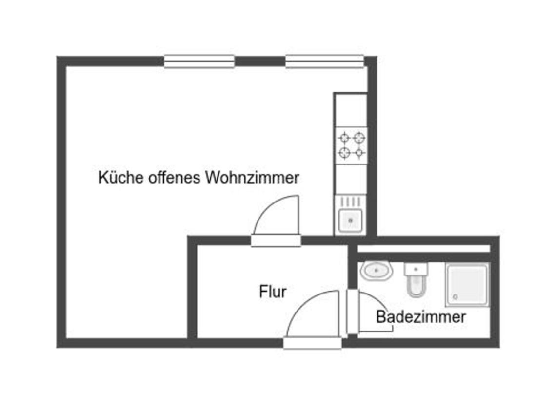 Grundriss Skizze