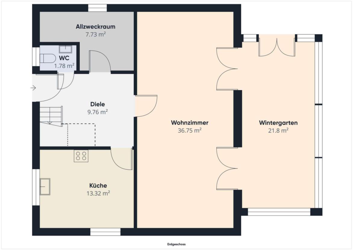 Grundriss Erdgeschoss