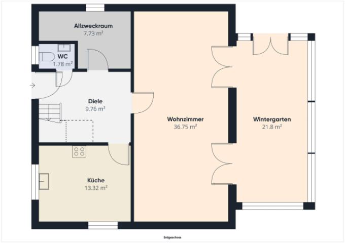 Grundriss Erdgeschoss