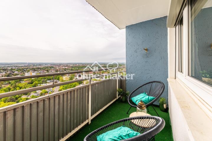 Süd-Balkon mit Weitblick