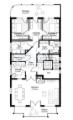 Grundriss der Wohnung