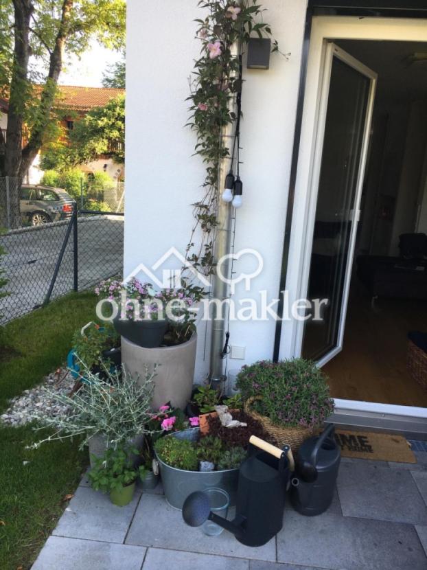Terrasse und Türe