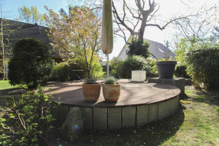 Offener Sitzbereich Garten