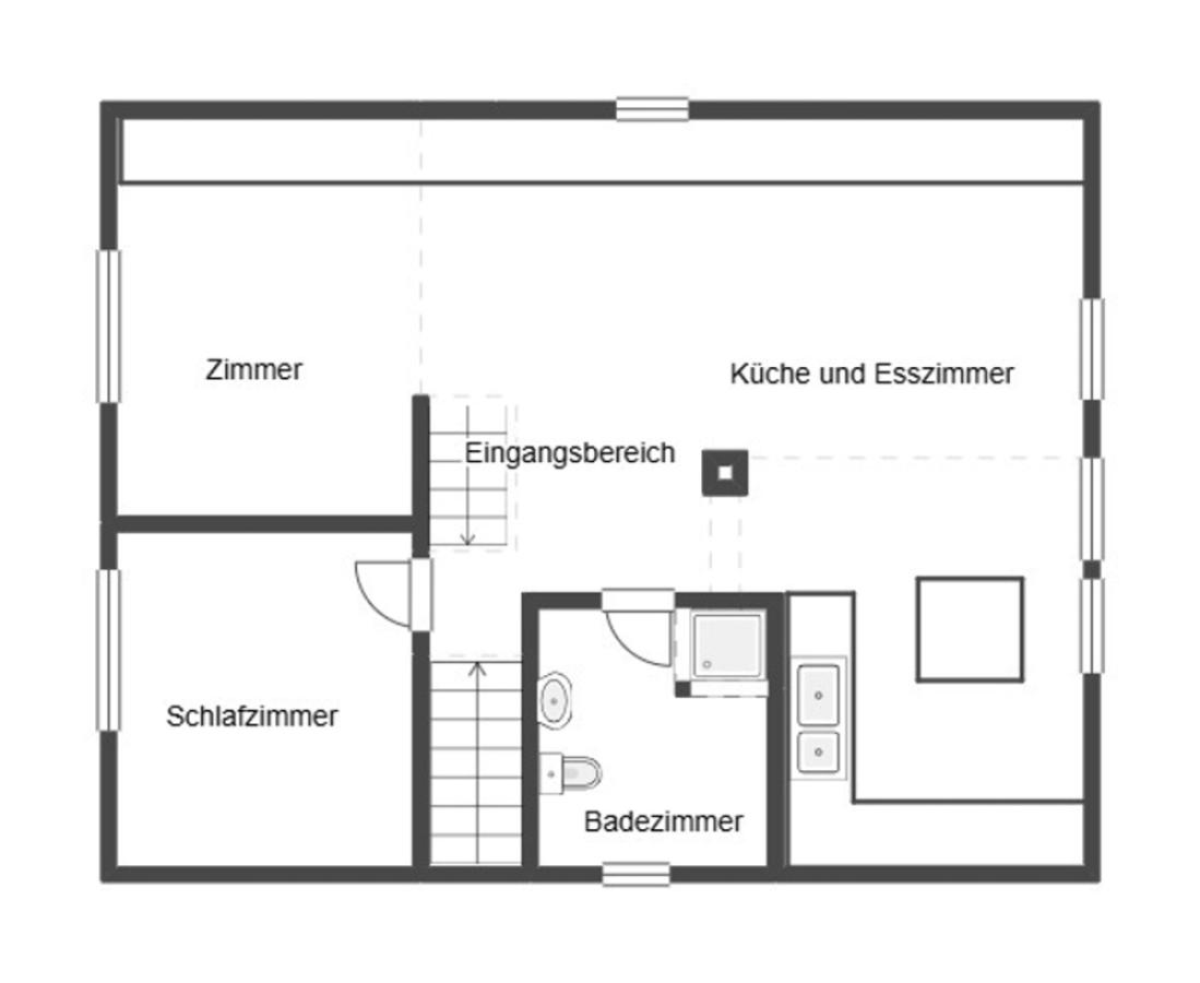 Grundriss 1.OG Haupthaus