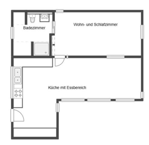 Grundriss Nebengelass