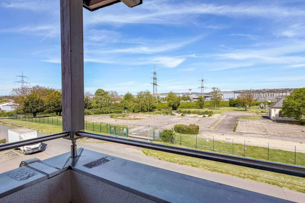 Ausblick Balkon