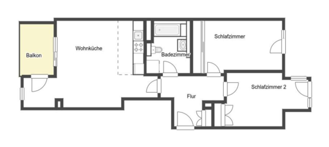 Grundriss Skizze