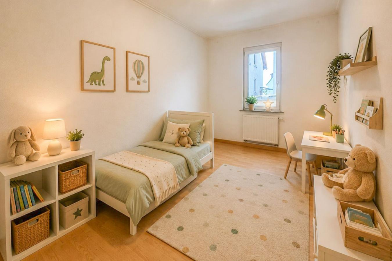 Kinderzimmer KI-generiert