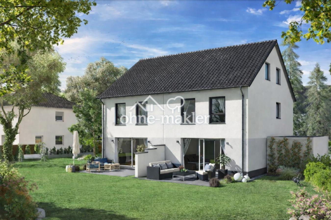 Haus Ansicht Gartenseite