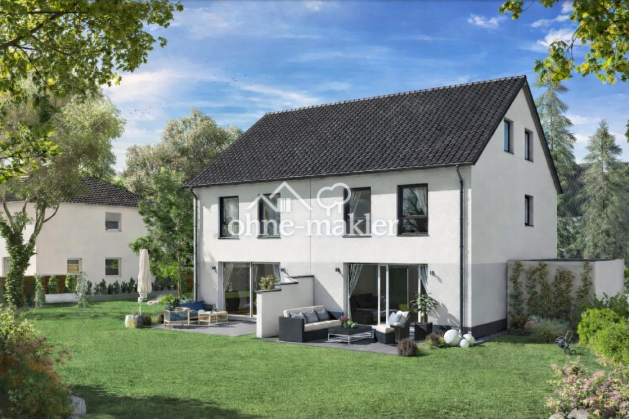 Haus Ansicht Gartenseite