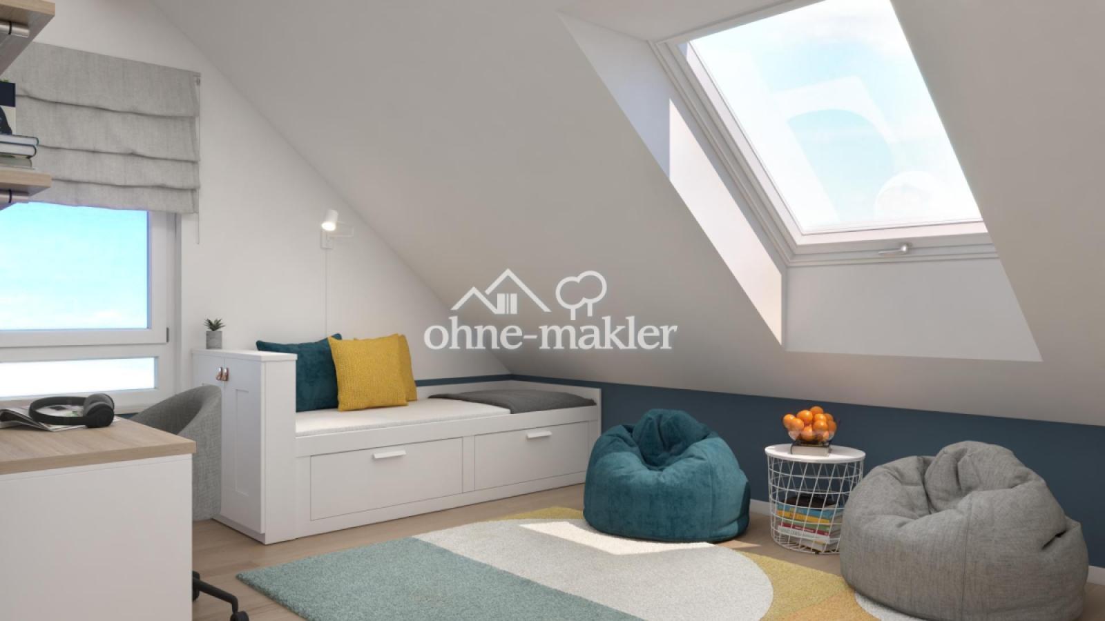 Jugendzimmer Dachgeschoss