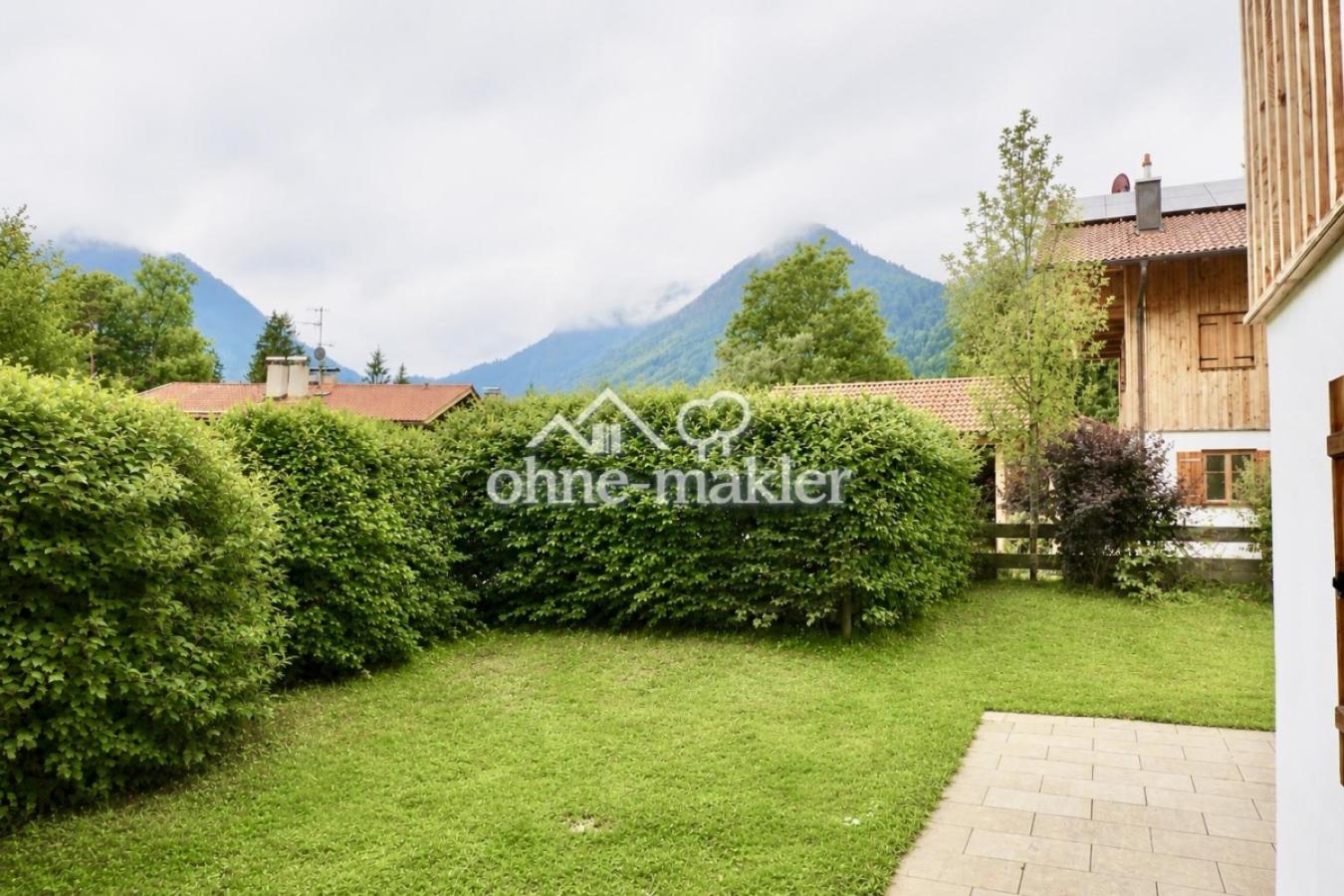 Garten Blick Brecherspitz