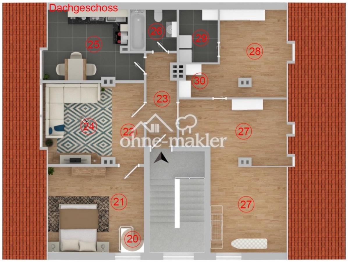 Grundriss Dachgeschoss