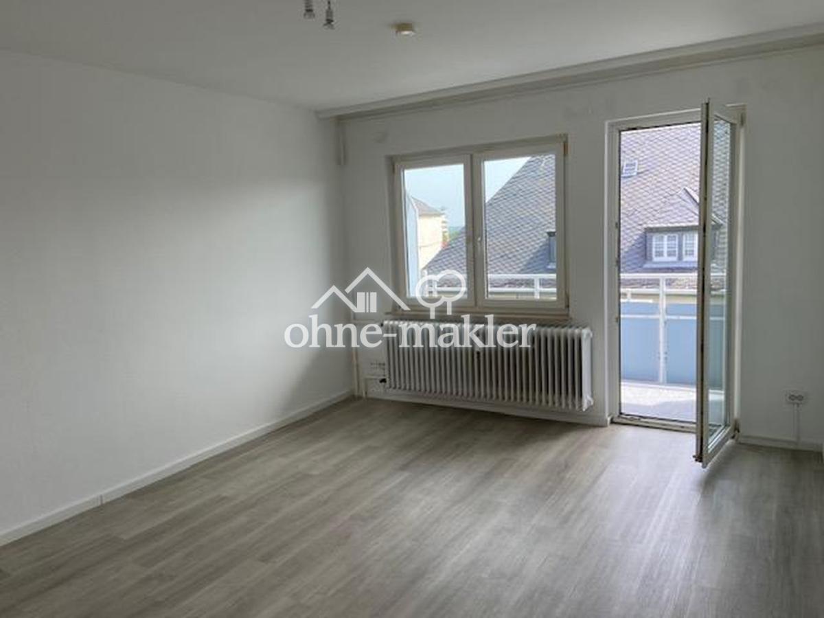 Blick zum Balkon