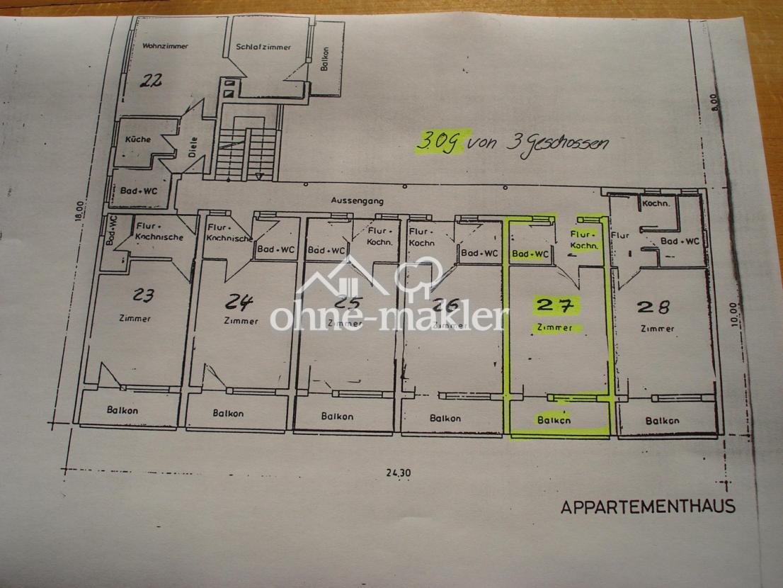 Grundriss Wohnung