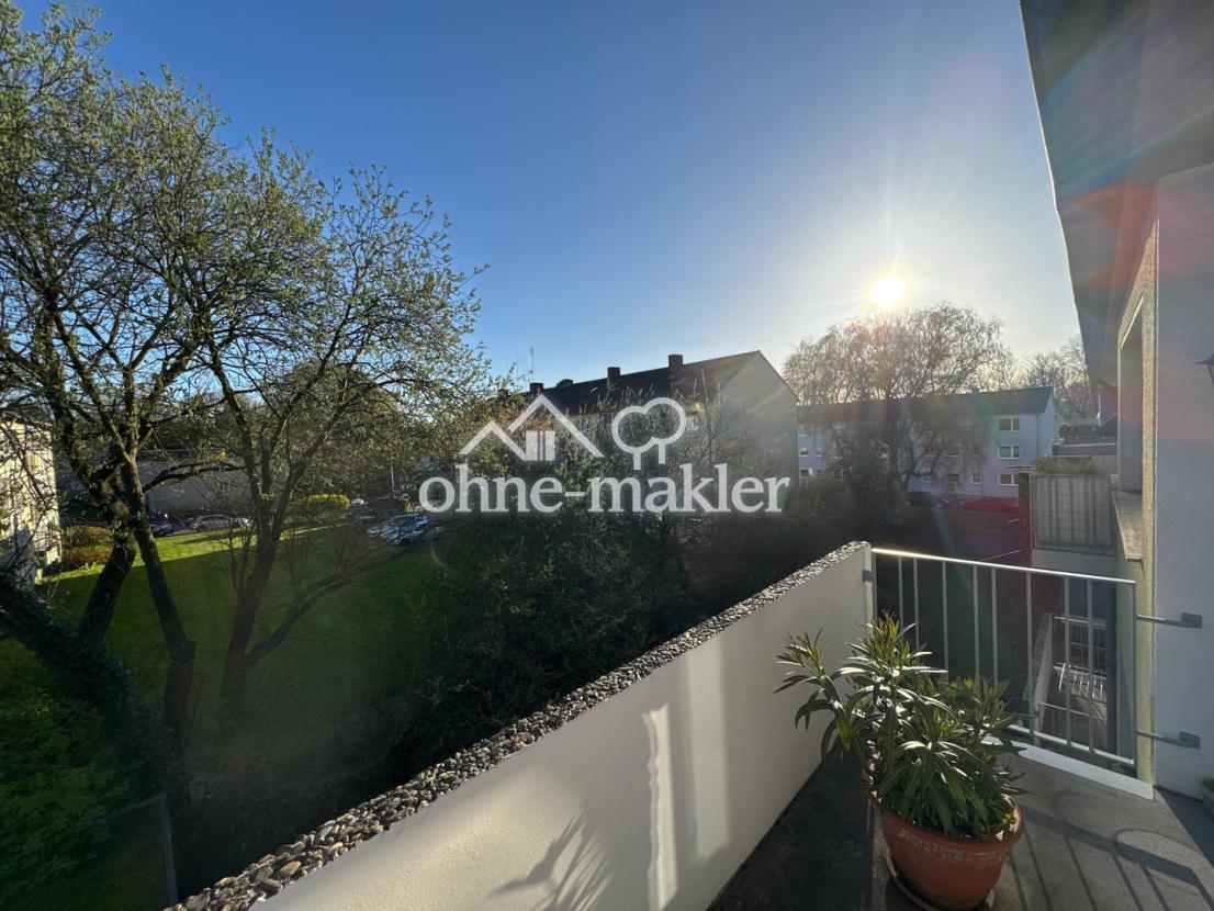 Abendstimmung auf dem Balkom