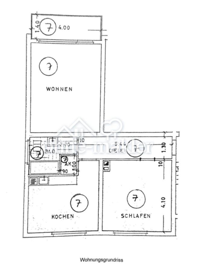 Funktionaler Grundriss