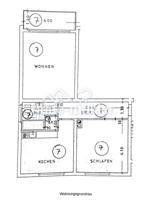 Funktionaler Grundriss
