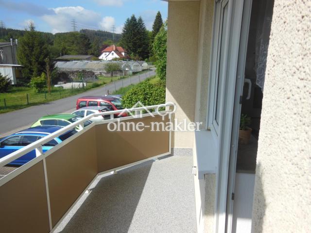 Ausblick Balkon
