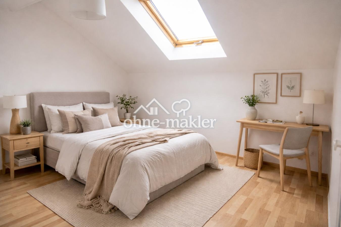 Gästezimmer mit KI generiert