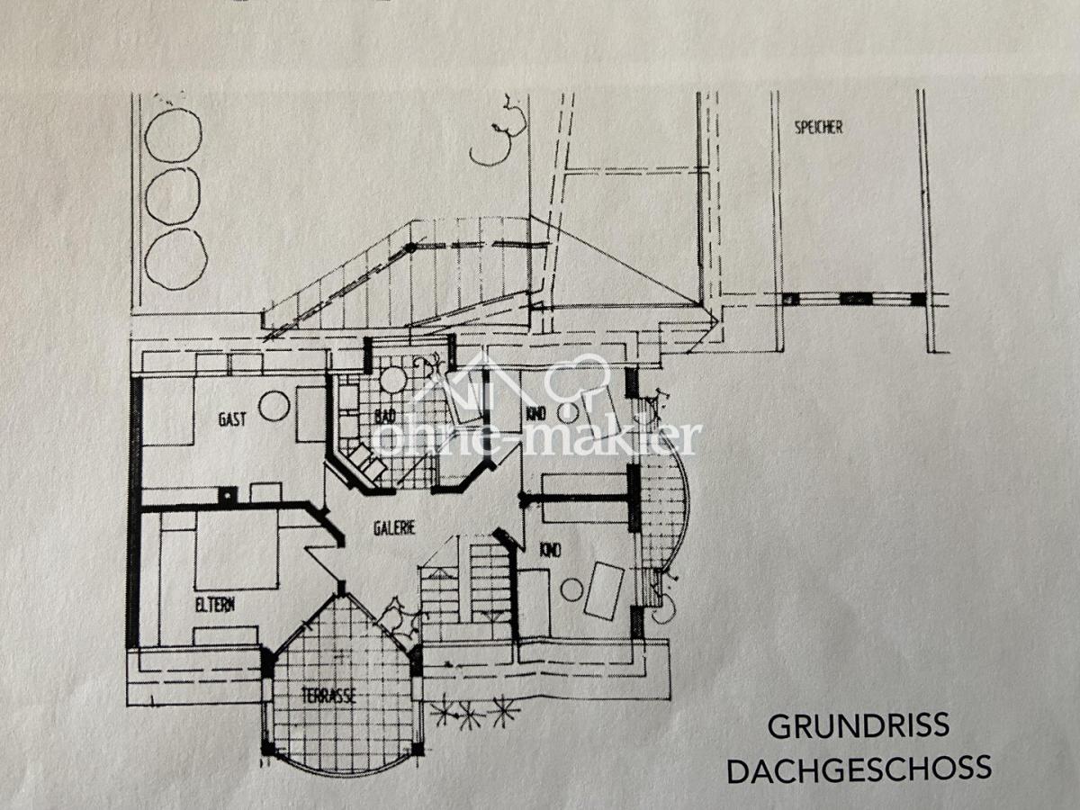 Grundriß Obergeschoß