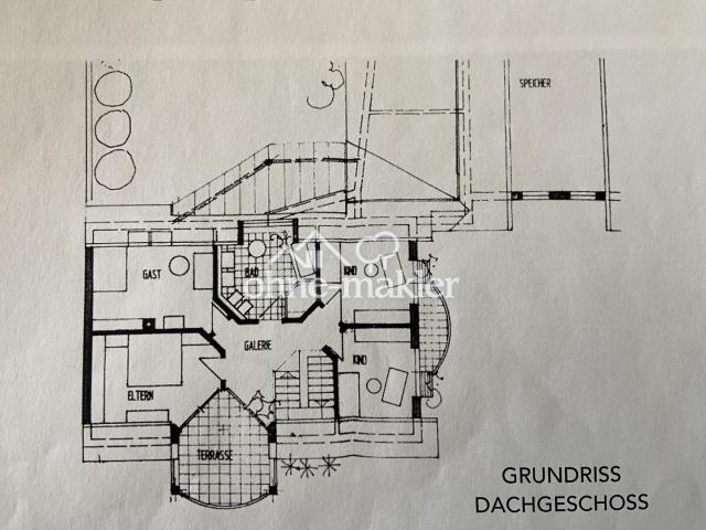 Grundriß Obergeschoß