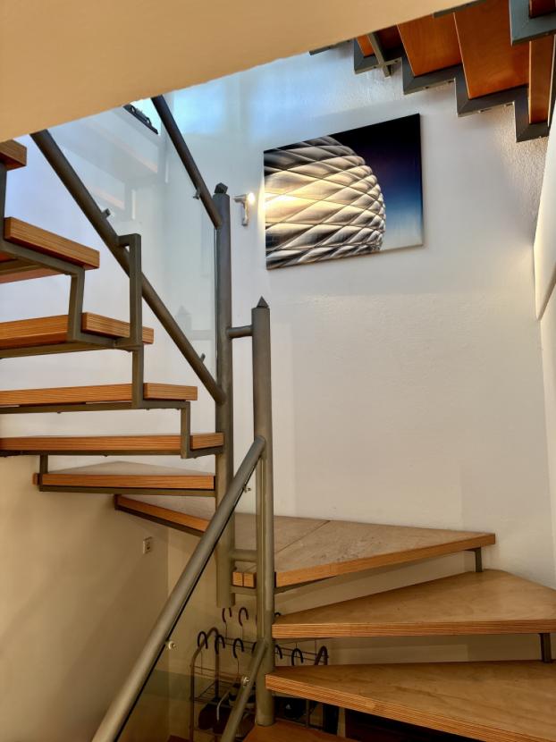 Moderens und zeitloses Treppenhaus