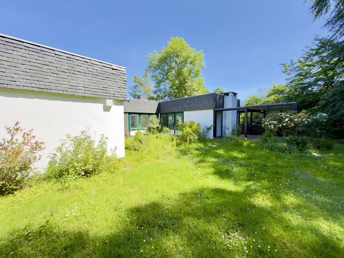 Blick auf den Bungalow
