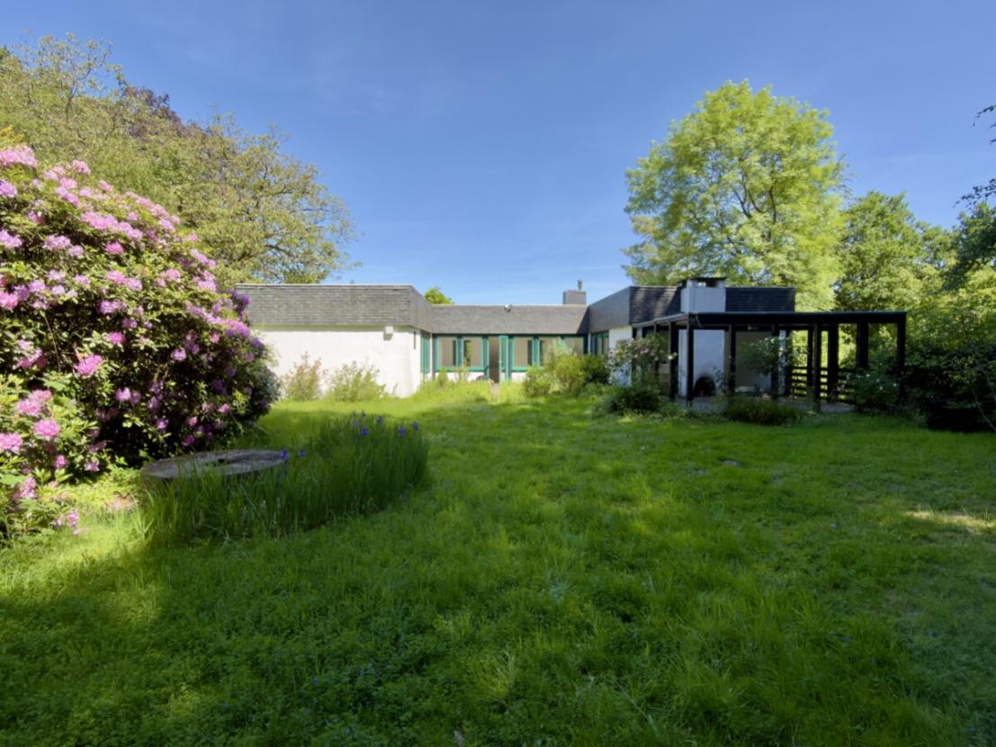 Blick auf den Bungalow