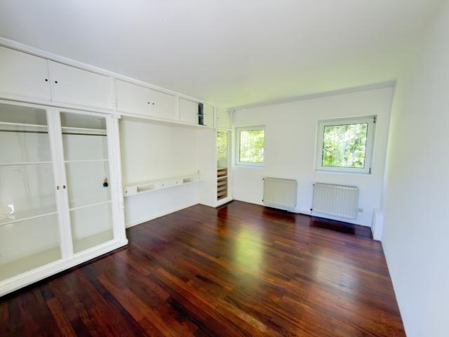 Blick ins Schlafzimmer
