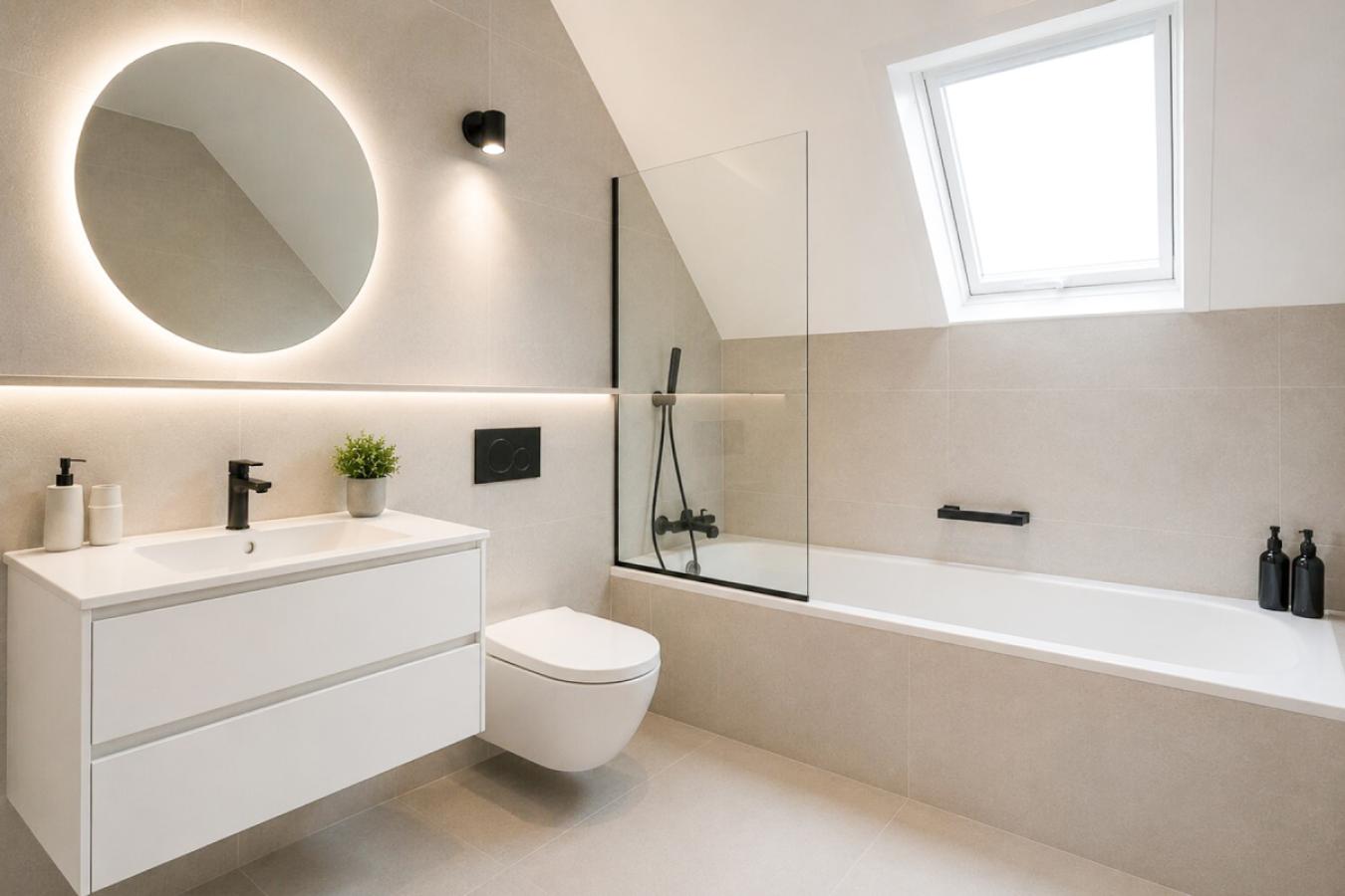 Badezimmer KI-generiert