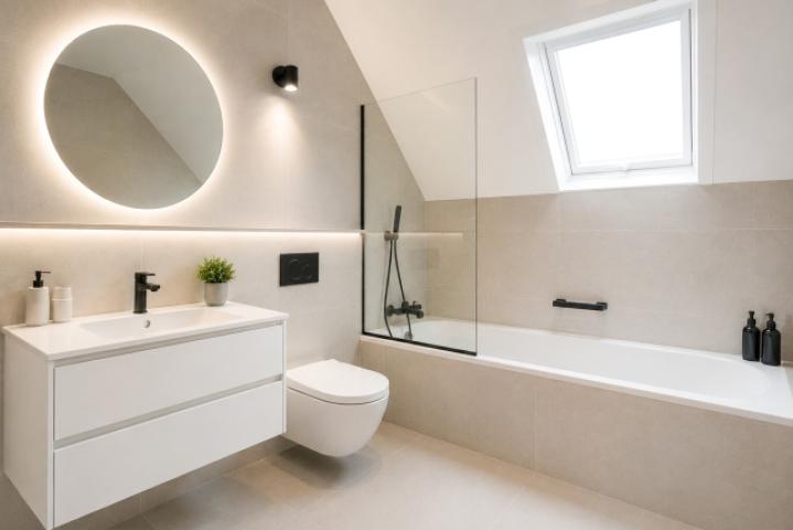 Badezimmer KI-generiert
